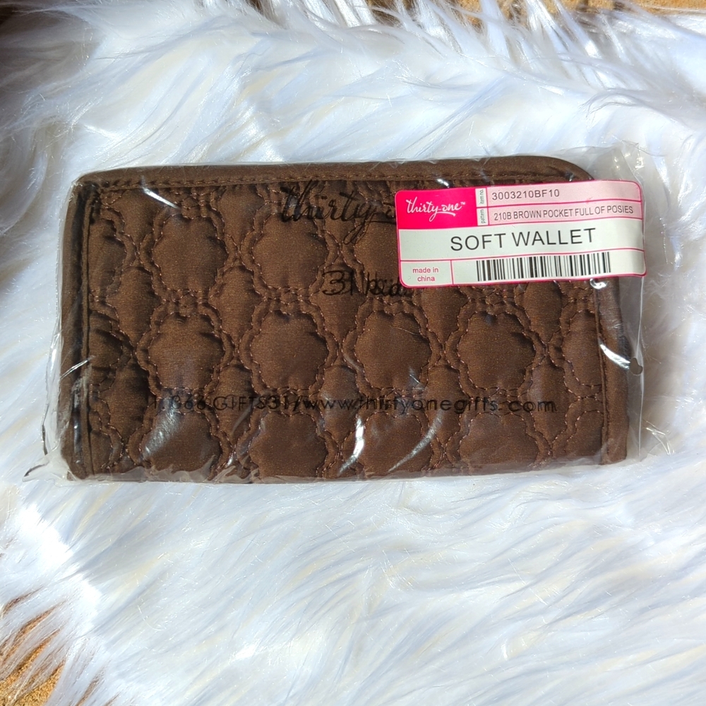 Thirty-one Brown Soft Wallet